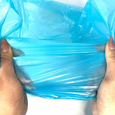 Fourniture directe de sacs à ordures recyclables avec des cordes en HDPE/LDPE/LLDPE