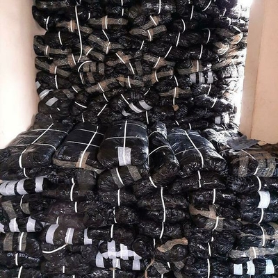Sacs à ordures en plastique noir de haute sécurité