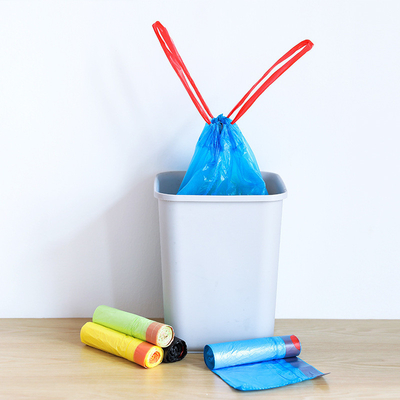 72L 20 pouces Flex recyclage 35L plastique 1 tonne 100 litres Portables sacs à ordures à corde