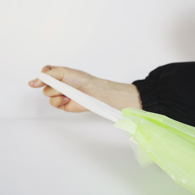 Sac de taille matérielle personnalisé pour sac de fond carré de sac en plastique à emporter rapide