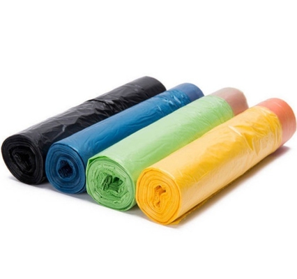 Sac de taille matérielle personnalisé pour sac de fond carré de sac en plastique à emporter rapide