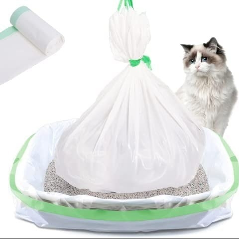 PLA PBAT Matériau Structure Sceau thermique 15 mic Sacs de caca pour animaux de compagnie compostables pour chiens et chats