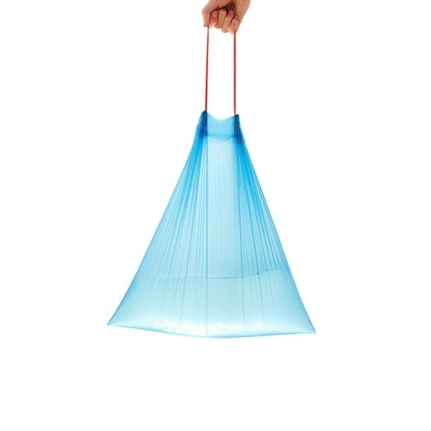 Commande personnalisée Accepté Sac à ordures à corde de plastique avec bonne odeur Épaisseur de 5 à 50 microns