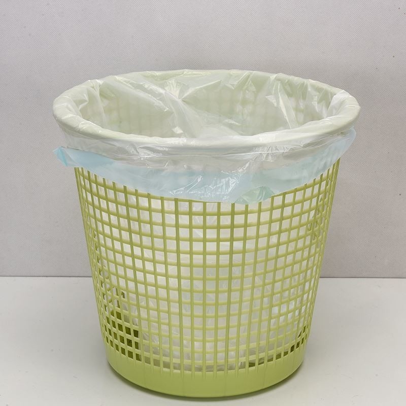 Sac à ordures à corde à tirer de 13 gallons avec logo personnalisé et certificat OK Compost