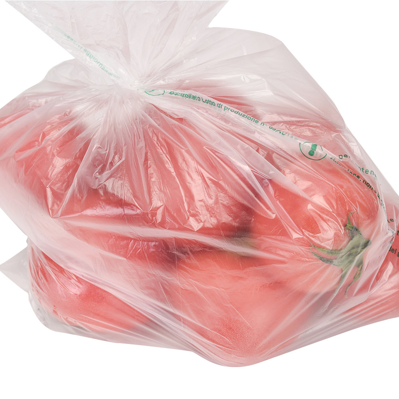Emballage alimentaire en PEHD transparent Sac plat sur rouleau Pour les fruits