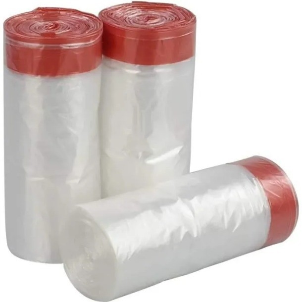 PE épaisseur d'emballage de cuisine poubelles poubelles poubelles poubelles 5 à 50 microns épaisseur écologique