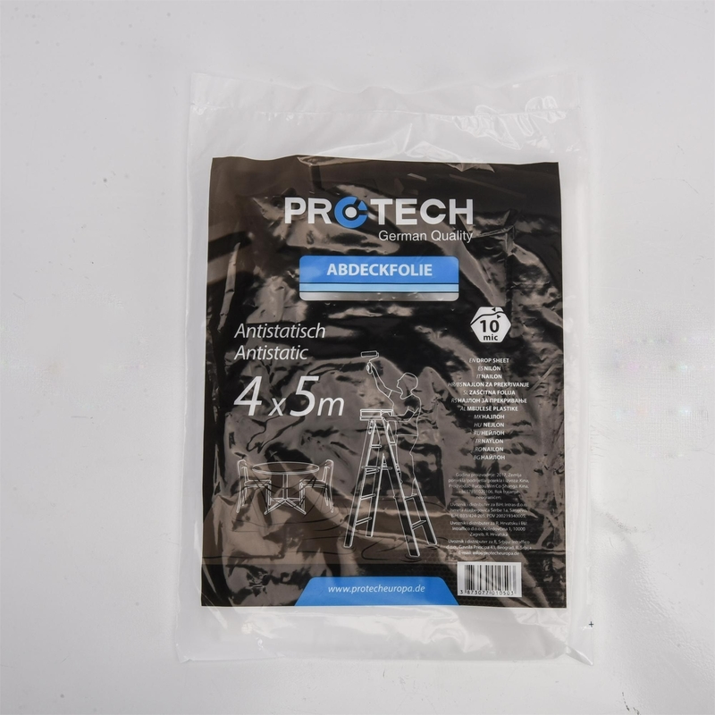 5-15 microgrammes de tissu en plastique PE épais parfait pour la protection des meubles et des équipements