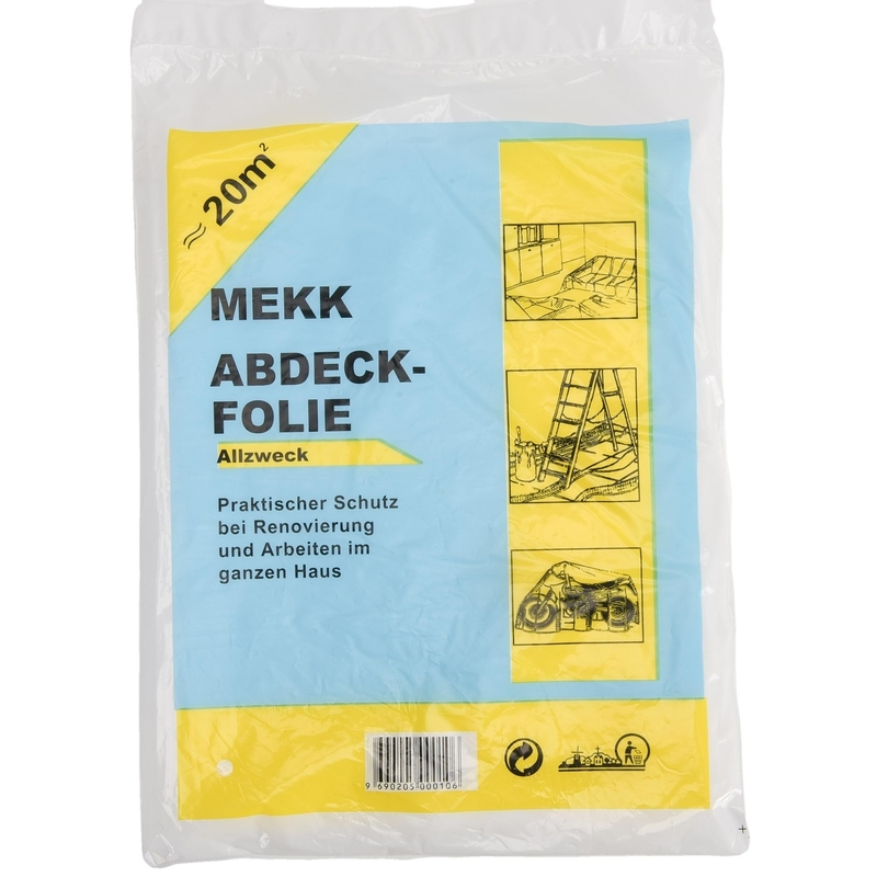 Feuille de poussière de polyéthylène pour la décoration et la protection des meubles