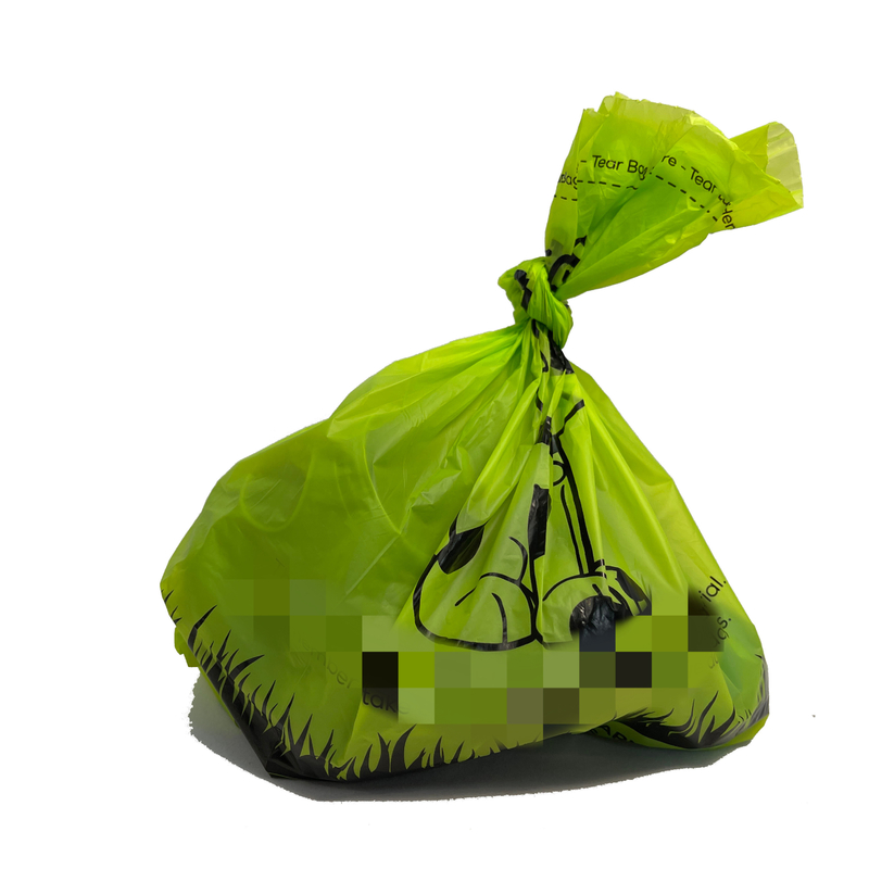 PBAT/PLA/amidon Sac biodégradable pour chien La solution écologique pour l'élimination des déchets d'animaux de compagnie