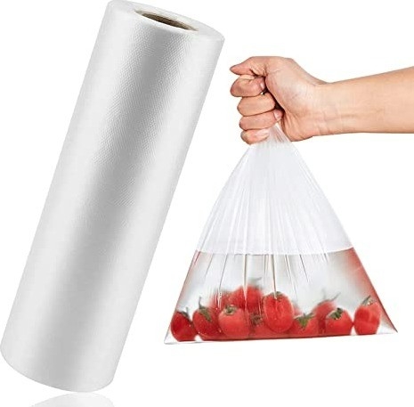 HDPE Produit Bag Roll pour les fruits légumes boulangerie collations sacs d'épicerie 5-40 microns épaisseur