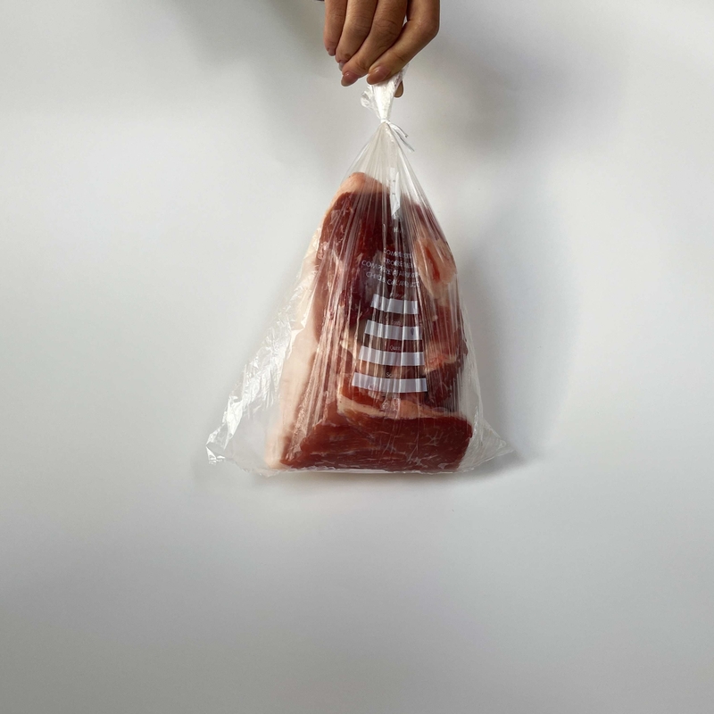 Sacs de congélation frais écologiques pour l'emballage de légumes blancs et d'épaisseur de 5 à 50 microns