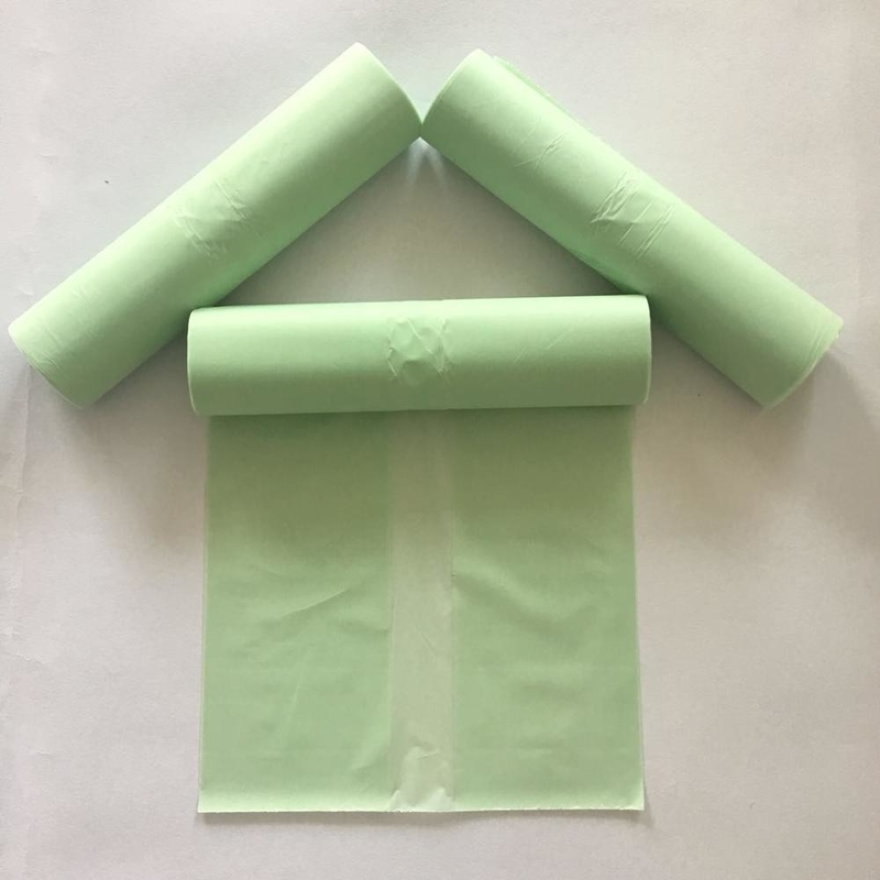 Commande personnalisée acceptée Sac de déchets biodégradable de 13 gallons pour l' élimination durable des déchets