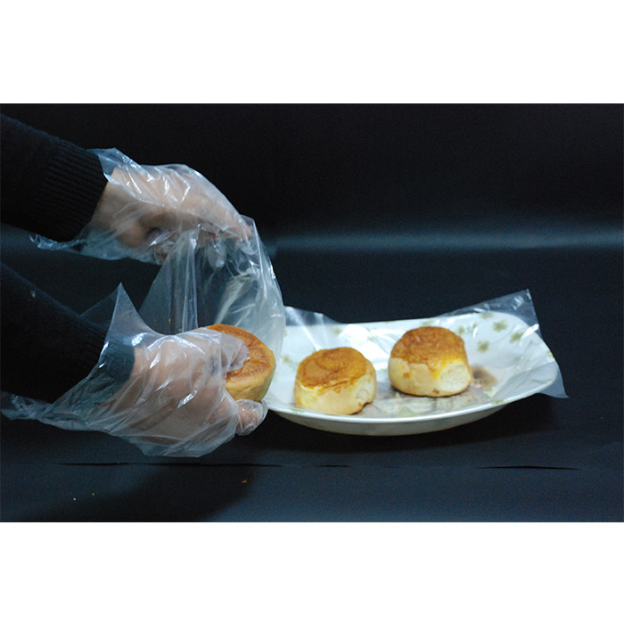 Emballage alimentaire en HDPE LDPE transparent Sac d'épicerie en plastique sur rouleau avec taille personnalisée