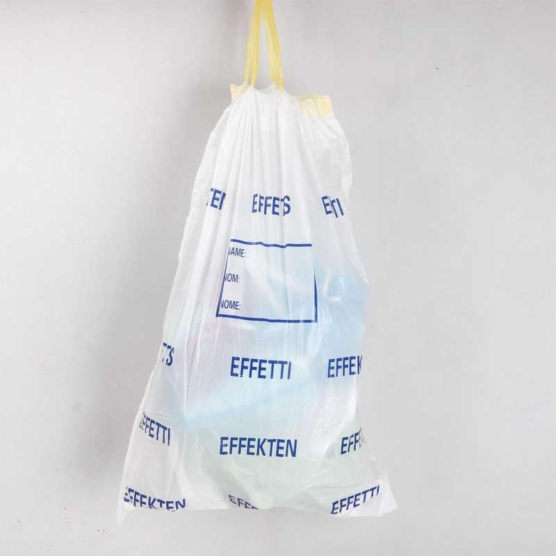 Sac à ordures en plastique vert ou personnalisé en rouleau d'épaisseur de 5 à 50 microns