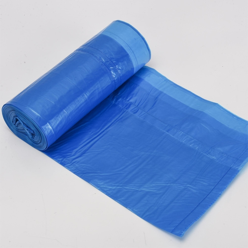 Sacs de déchets en HDPE/LDPE/LLDPE d'épaisseur comprise entre 5 et 50 microns pour sacs à ordures en polyéthylène en rouleaux
