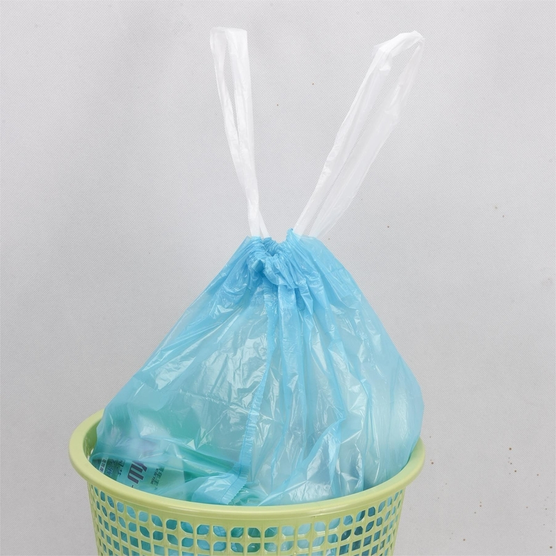 Commande personnalisée Acceptée Ruloir de sac à ordures en plastique Beige 13 gallons pour le recyclage