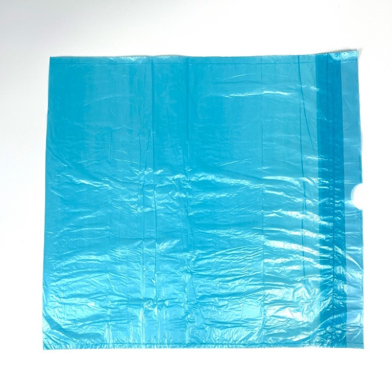 Acceptation de commande personnalisée Rouleau de sac à ordures à corde à tirer parfumé en PEHD/PEHDL/PEHDL