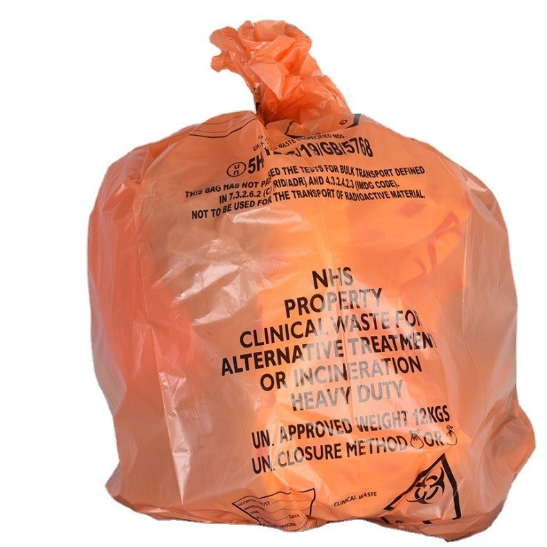 Sacs de déchets médicaux spéciaux pour hôpitaux noirs personnalisables pour autres produits ménagers