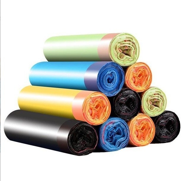 Sac de taille matérielle personnalisé pour sac de fond carré de sac en plastique à emporter rapide
