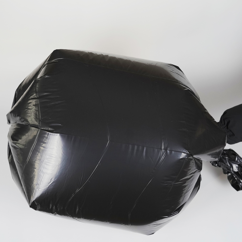 Fermeture à la corde à traction Sacs à ordures de taille moyenne à grande taille pour le manche d'étanchéité Matériau HDPE/LDPE/LLDPE
