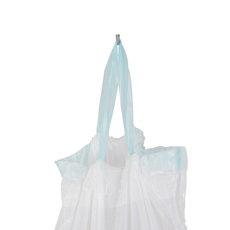 Commande personnalisée Sacs à ordures en plastique entrelacés sur rouleau Pour la poubelle de cuisine