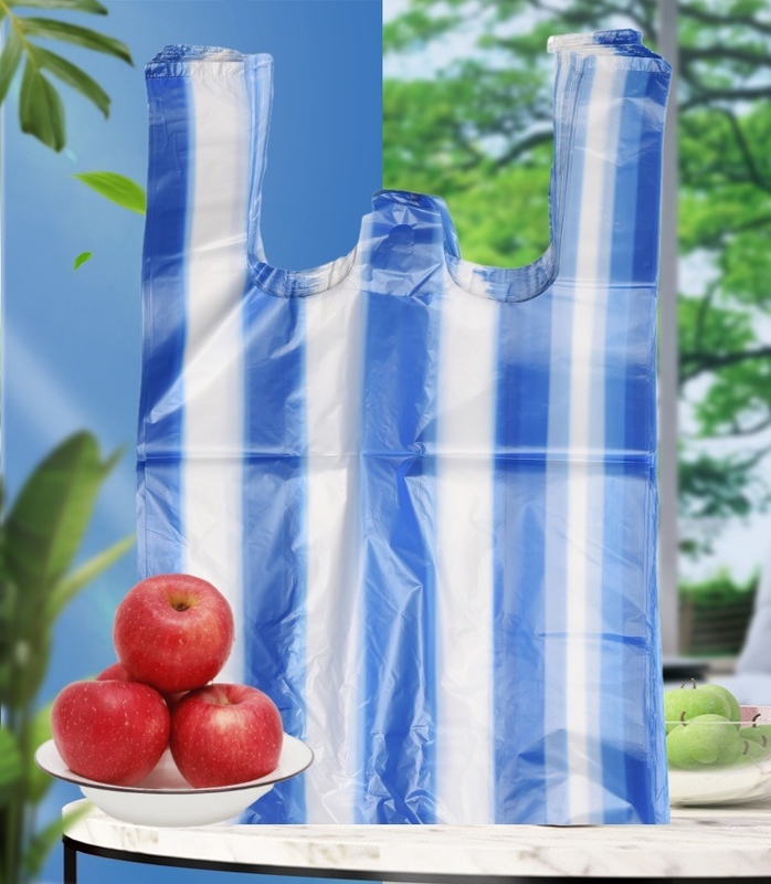 Certificat ok compost gilet sac à main pour les achats sur mesure sac à ordures coloré petits sacs à ordures